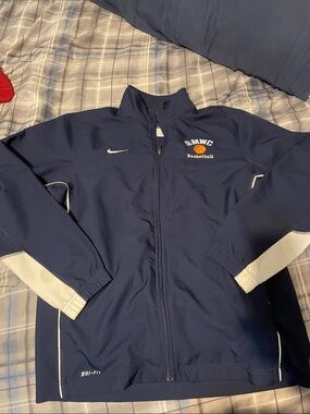 Nike Navy Blue Basketball Warm-Up Jacket